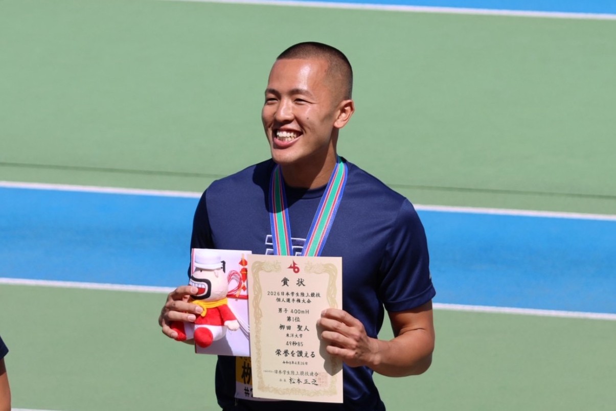 02陸上・柳田選手※クレジット必須