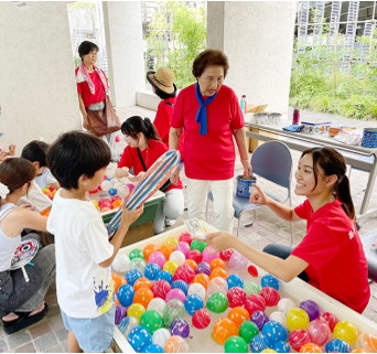 団地祭の様子のイメージ