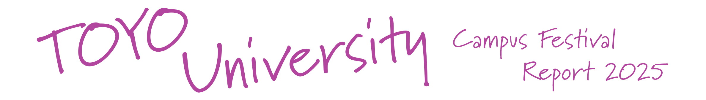 TOYO University Campus Festival Report 2025