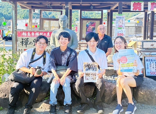 能登半島で現地調査を実施したメンバー