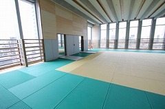 練習室8室（多目的2、卓球、空手、柔道、剣道、ボクシング、レスリング）
