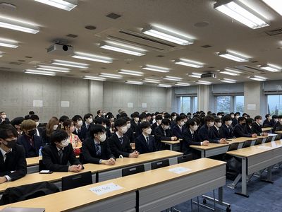 式の様子