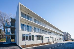 川越キャンパス体育会合宿所Ｆ棟外観