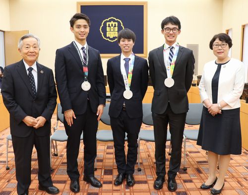 理事長・学長・受賞者