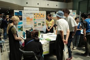 文京区イベントで活動する東洋大学SDGsアンバサダー１
