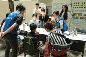 文京区イベントで活動する東洋大学SDGsアンバサダー2