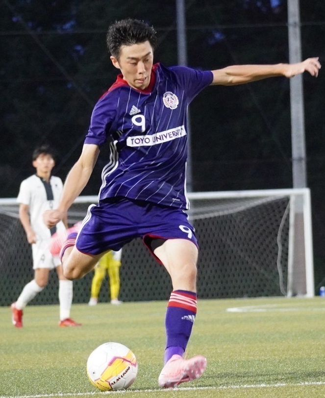 東洋大学サッカー部町田悠選手