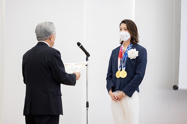 The award ceremony