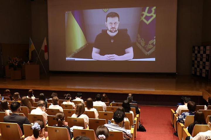 Lecture by President Zelensky