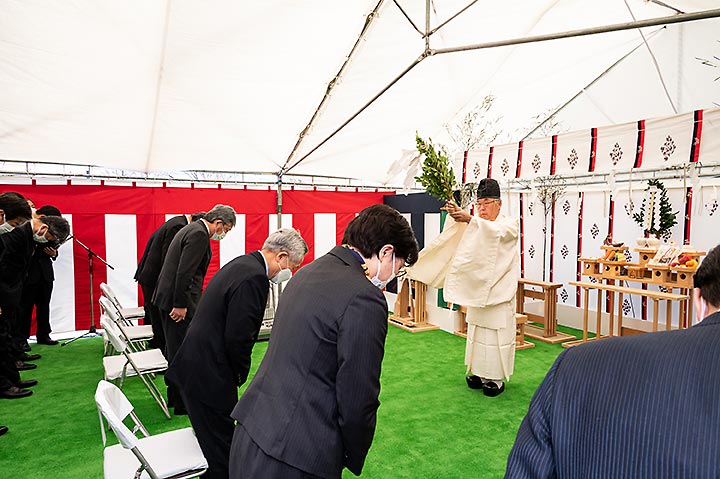 朝霞キャンパス 安全祈願祭