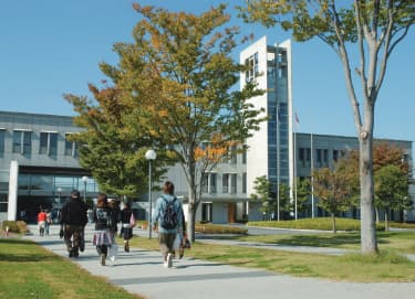 板倉キャンパス風景：生命科学部