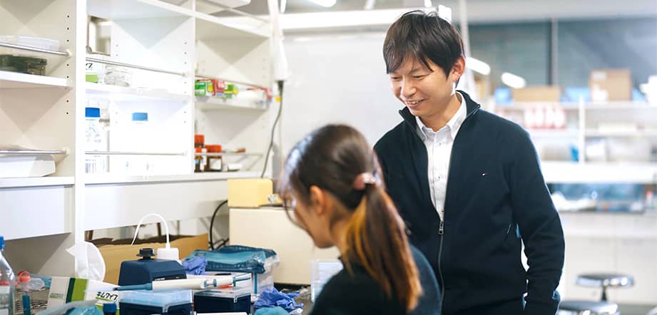 写真：大澤 重仁 准教授