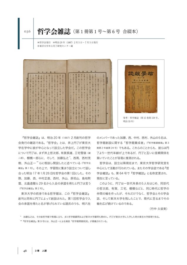 CATALOG 井上円了
