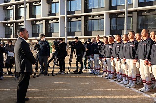 学校長激励の言葉