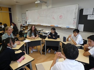 10英語の授業