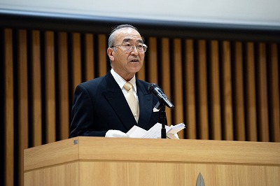 学校長式辞