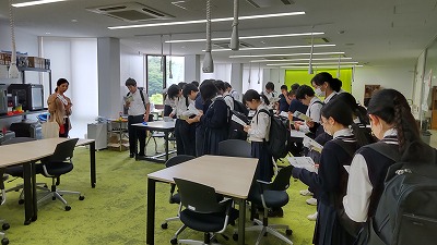 見学の様子