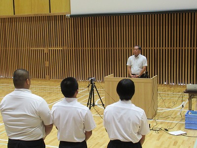 学校長激励の言葉