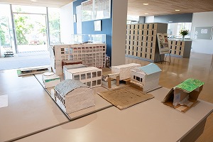 模型展示の様子