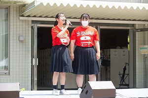 Tシャツコンテスト優勝クラスの様子