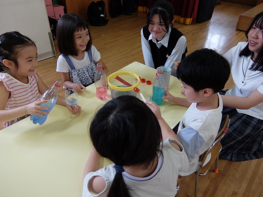 20260821京北高校「理科実験講座」写真2