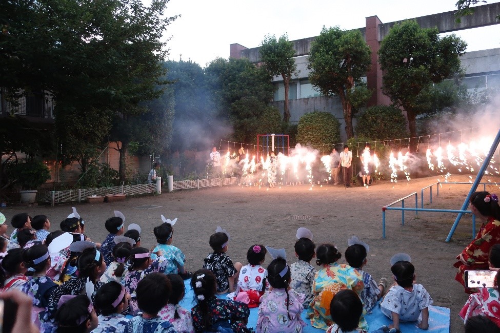 ★夏期保育_花火